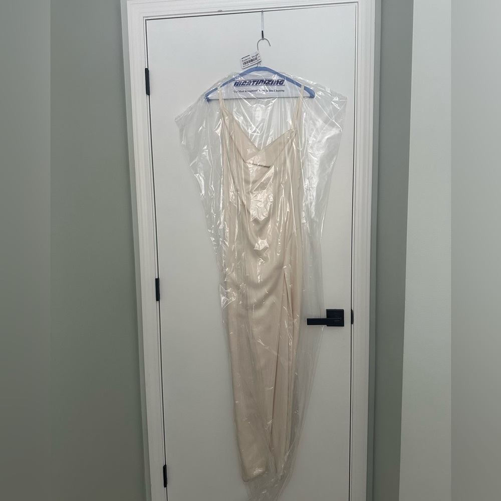 Camila Coelho Reyna Maxi Dress in Pearl White